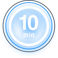 10 min/week 
to maintain